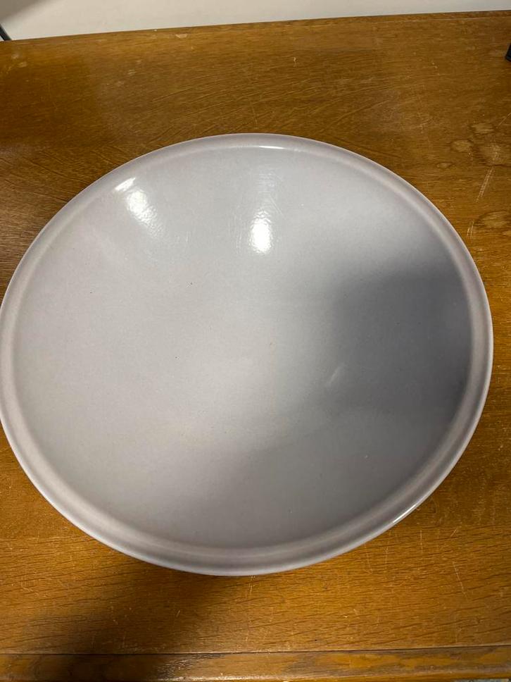 Grote Schaal - 33,5 x 9,5 cm, Huis en Inrichting, Woonaccessoires | Schalen en Manden, Gebruikt, Schaal, Rond, Porselein of Keramiek