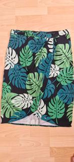 Collectif Rok XXL Bladeren, Collectif, Zwart, Maat 46/48 (XL) of groter, Ophalen of Verzenden