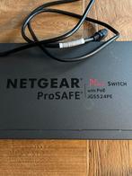 Netgear ProSAFE JGS524PE Switch, Computers en Software, Ophalen of Verzenden, Gebruikt