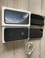 iPhone XR zwart 64 gb incl doos/ hoesjes, Telecommunicatie, Mobiele telefoons | Apple iPhone, Zwart, IPhone XR, Ophalen of Verzenden