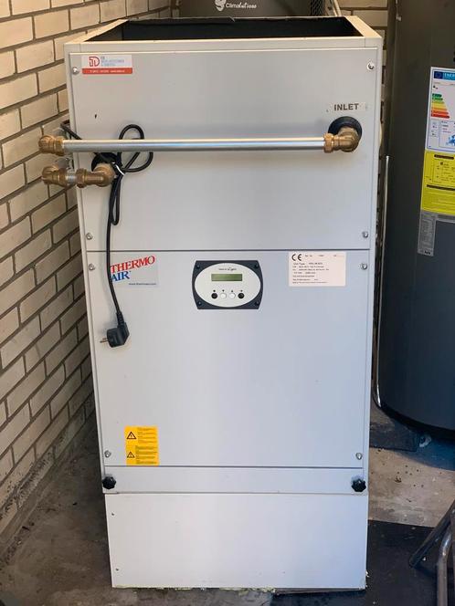 Thermo-Air HSU-28 ECL indirect gestookte luchtverwarming, Doe-het-zelf en Verbouw, Verwarming en Radiatoren, Zo goed als nieuw
