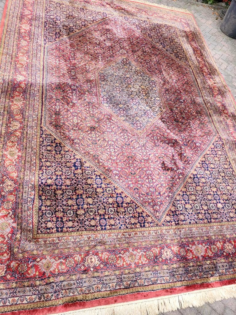 Vintage wollen vloerkleed Bidjar