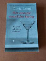 Olivia Laing - Het uitstapje naar Echo Spring, Ophalen of Verzenden, Zo goed als nieuw, Olivia Laing