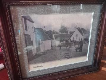 Brocante prenten van Hattem  beschikbaar voor biedingen