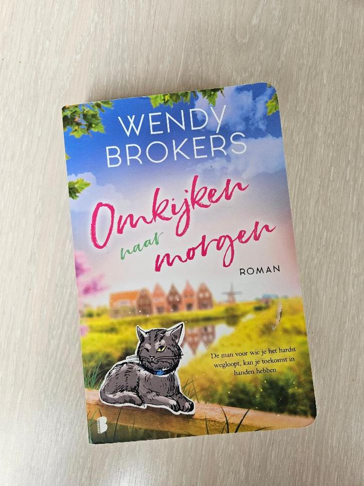 Omkijken naar morgen (Wendy Brokers), Boeken, Romans, Gelezen, Nederland, Ophalen of Verzenden