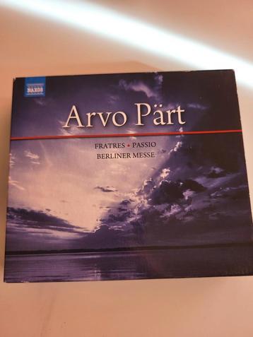 Arvo Pärt - Fratres, Passio, Berliner Messe - 3CD Boxset beschikbaar voor biedingen