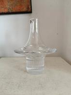 2828 vintage design modernist glazen mushroom ufo vaas, Ophalen of Verzenden, Overige kleuren, Glas, Minder dan 50 cm