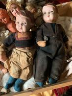 Antieke  Poppen boer boerinnetje jaren 20, Antiek en Kunst, Antiek | Speelgoed, Ophalen of Verzenden