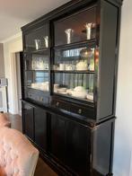 Mooie zwarte buffetkast, Huis en Inrichting, Ophalen, Gebruikt, 200 cm of meer, 150 tot 200 cm