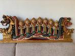 Oud groot Balinees houtsnijwerk Drakenboot, Ophalen
