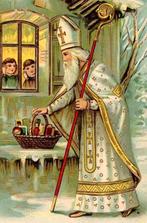 11 prachtige sinterklaas kartonnen kaarten, Ophalen of Verzenden