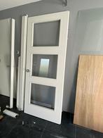 Mooie deur + kozijn, 80 tot 100 cm, Binnendeur, Ophalen of Verzenden, Zo goed als nieuw
