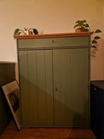 Groene Ikea kast - massief grenen - Leiden, Ophalen, Zo goed als nieuw