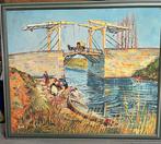 Schilderij geïnspireerd door Van Gogh, Ophalen