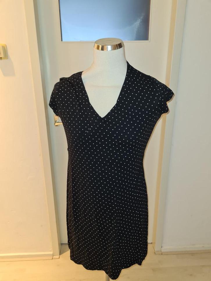 zwarte jurk maat M    *v26*, Kleding | Dames, Jurken, Gedragen, Zwart, Boven de knie, Ophalen of Verzenden