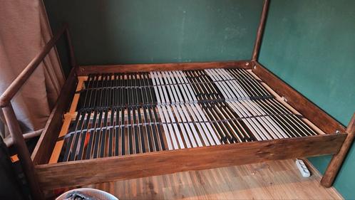 Ikea Gjöra, Huis en Inrichting, Slaapkamer | Bedden, Nieuw, Tweepersoons, 140 cm, 200 cm, Hout, Wit, Ophalen