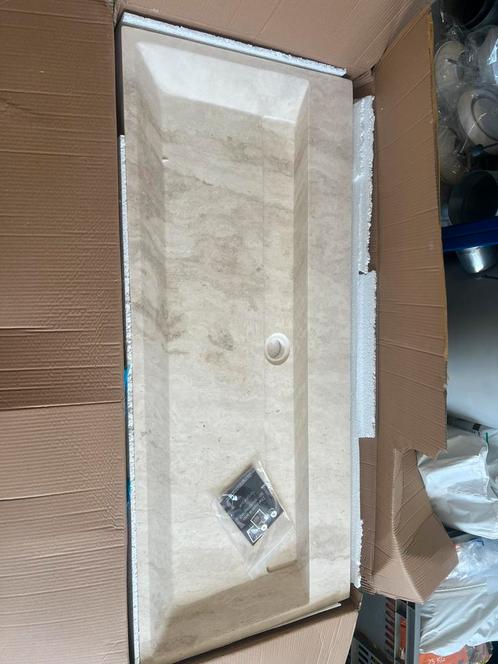 Forzalaqua Bellezza Wastafel – 120,5 x 51,5 x 9 cm – 3 stuks, Huis en Inrichting, Badkamer | Complete badkamers, Nieuw, Ophalen