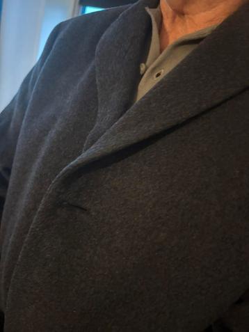 Boss heren mantel grijs cashmere wol maat xl beschikbaar voor biedingen
