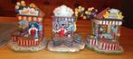 Carnival kiosks Lemax kermis kerst kerstdorp, Ophalen, Gebruikt