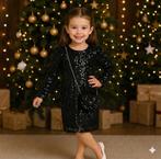 Glitter Jurkje met tasje - ZwartSale, Kinderen en Baby's, Kinderkleding | Maat 158, ., Nieuw, Ophalen of Verzenden, Onbekend