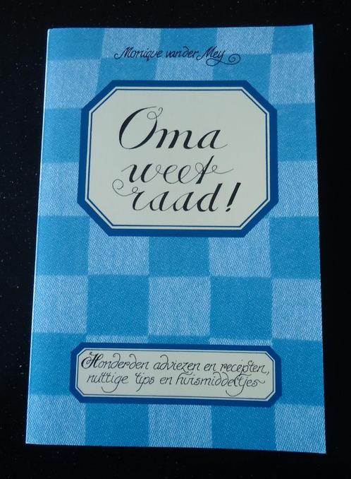 Het nieuwe boek Oma Weet Raad! van Monique van der Meij., Boeken, Wonen en Tuinieren, Nieuw, Overige soorten, Ophalen of Verzenden