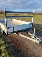 Henra plateau aanhanger 350cm x 185cm, Ophalen of Verzenden, Zo goed als nieuw