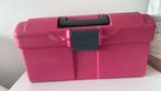 Grooming box pink grey Fourganza, Dieren en Toebehoren, Gebruikt, Ophalen of Verzenden