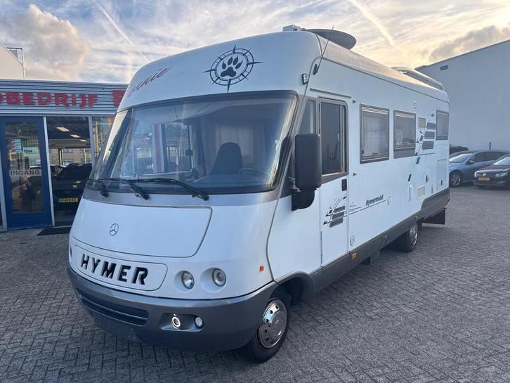 Mercedes-Benz Sprinter 412d Hymer s700 automaat Camper, Caravans en Kamperen, Campers, Bedrijf, Buscamper of Camperbus, Mercedes-Benz