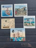 5 postfris velletjes postzegels Bahamas ontdekkings reiziger, Postzegels en Munten, Verzenden, Postfris, Overige thema's