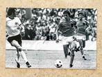 Org z/w foto Johan Cruijff_F Beckenbauer finale WK 7-7-'74, Verzamelen, Verzenden, Nieuw, Ajax, Poster, Plaatje of Sticker