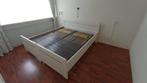 Wit 2p bed, 200*90 met el. lattenbodems. 2 jaar oud., Huis en Inrichting, Slaapkamer | Bedden, Ophalen, Verstelbaar, 90 cm, Wit