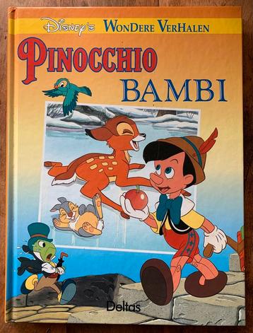 Disney’s Wondere Verhalen - Pinocchio / Bambi (hardcover) beschikbaar voor biedingen
