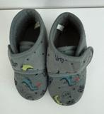 Zeeman Dino sloffen klittenband legergroene pantoffels 22 23, Zeeman, Jongen of Meisje, Overige typen, Ophalen of Verzenden