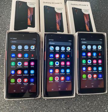 3x Samsung Xcover 5 Dual sim. beschikbaar voor biedingen