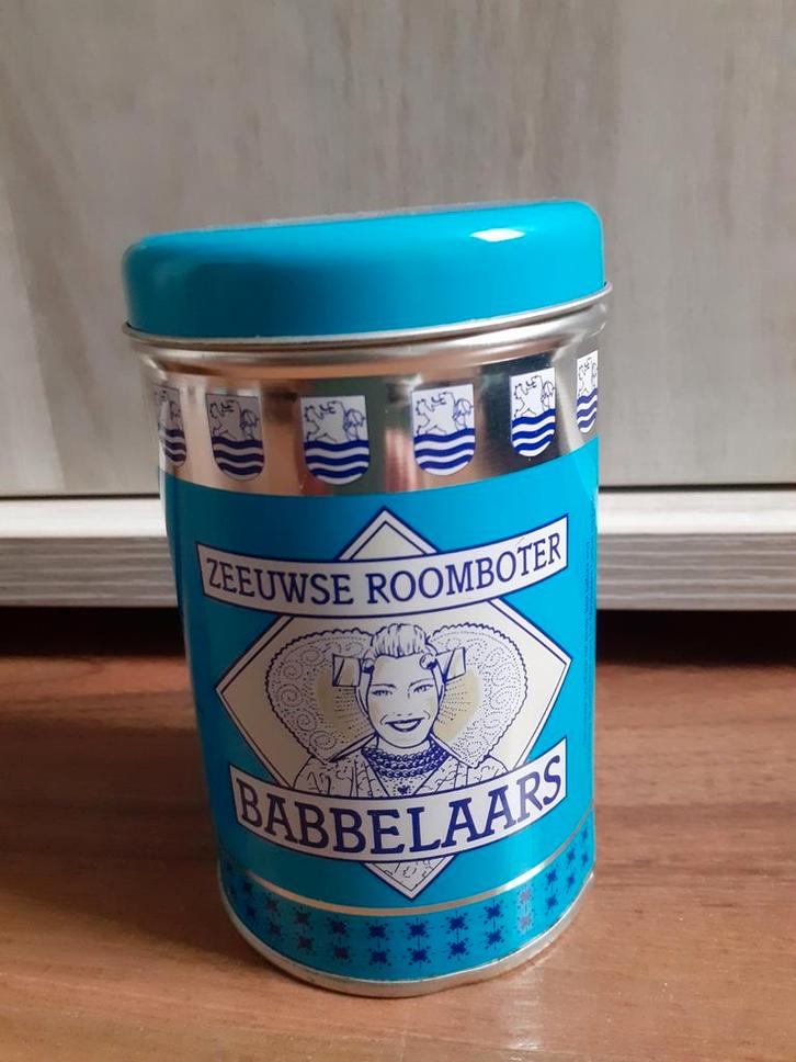 Blikje Zeeuwse roomboter babbelaars, Verzamelen, Blikken, Gebruikt, Overige, Ophalen of Verzenden