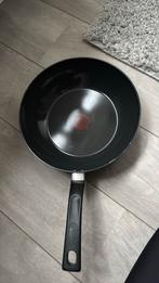 Tefal Wokpan & Koekenpan 28cm, geschikt voor inductie, Huis en Inrichting, Keuken | Potten en Pannen, Gebruikt, Inductieplaat