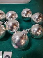 kerstballen zilver glas vintage 11x [b30], Diversen, Kerst, Ophalen of Verzenden