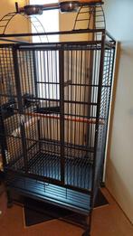 Grote, Luxe Papegaaienkooi, Dieren en Toebehoren, Ophalen of Verzenden, Zo goed als nieuw, Metaal, Vogelkooi