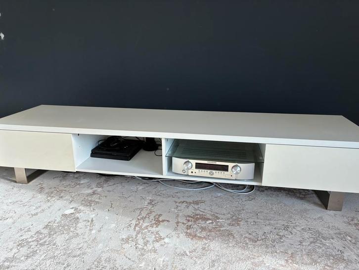 Tv meubel, Huis en Inrichting, Kasten | Televisiemeubels, Gebruikt, Minder dan 100 cm, 200 cm of meer, 50 tot 75 cm, Overige houtsoorten