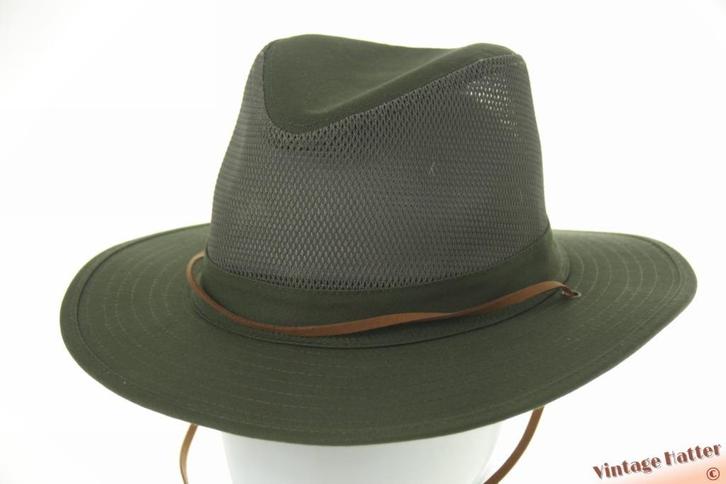 Ventilerende Australische hoed leger groen 58, 59, 60 en 61, Kleding | Heren, Hoeden en Petten, Nieuw, Hoed, 60 cm (XL, 7½ inch) of meer