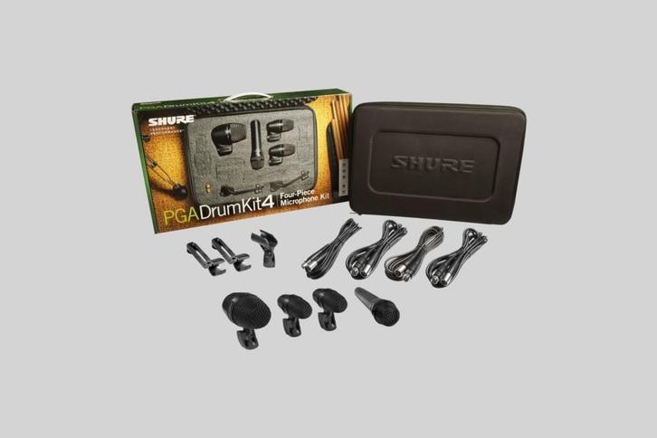 Shure PGA4 drum microfoon set, Muziek en Instrumenten, Microfoons, Nieuw, Instrumentmicrofoon, Ophalen of Verzenden