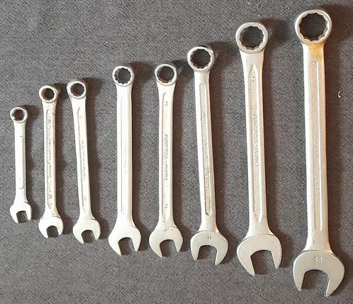 8 Delige steek-ringsleutelset, Auto diversen, Autogereedschap, Gebruikt, Ophalen of Verzenden