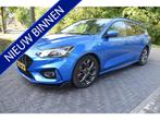 Ford FOCUS Wagon 1.5 EcoBoost ST Line AUT. 150PK FULL, PANO,, Blauw, Leder en Stof, Adaptive Cruise Control, Grijs
