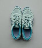 Asics sportschoenen gym mint blauw Gel Game 38  39, Gedragen, Blauw, Ophalen of Verzenden, Asics