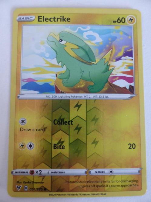 Electrike 051/185 (Pd2), Hobby en Vrije tijd, Verzamelkaartspellen | Pokémon, Nieuw, Losse kaart, Ophalen of Verzenden