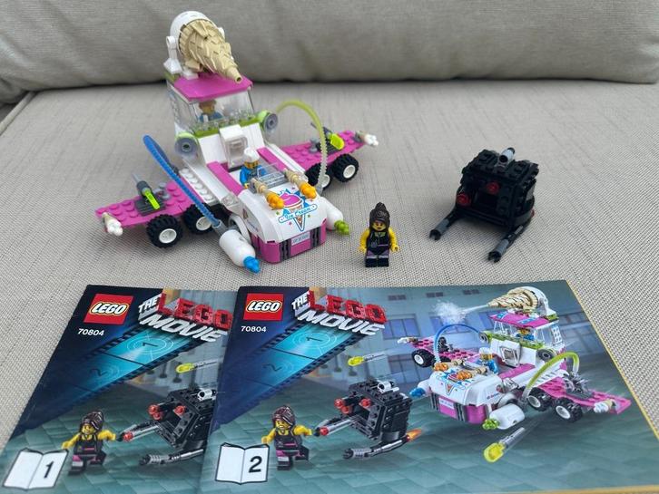 Lego The Movie 70804 - Ice Cream Machine, Kinderen en Baby's, Speelgoed | Duplo en Lego, Gebruikt, Lego, Complete set, Ophalen of Verzenden