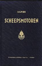 Piek - Scheepsmotoren. 1960 8e dr., Ophalen, Zo goed als nieuw, Boek of Tijdschrift