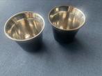 2 zwarte nespresso pixie cups / één koop/ 6.2 x 6.1, Huis en Inrichting, Keuken | Servies, Ophalen of Verzenden, Zo goed als nieuw