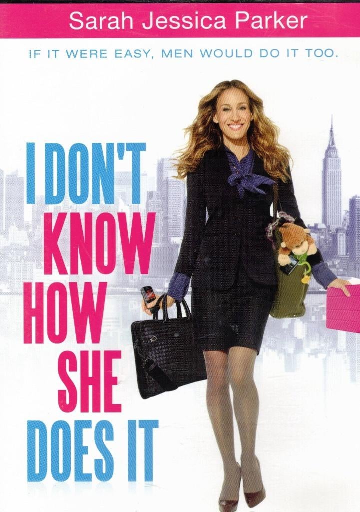 I Don't Know How She Does It - ( Sarah Jessica Parker ), Alle leeftijden, Ophalen of Verzenden, Zo goed als nieuw, Romantische komedie
