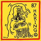 Keith Haring ''haring eten'', Antiek en Kunst, Kunst | Litho's en Zeefdrukken, Ophalen of Verzenden